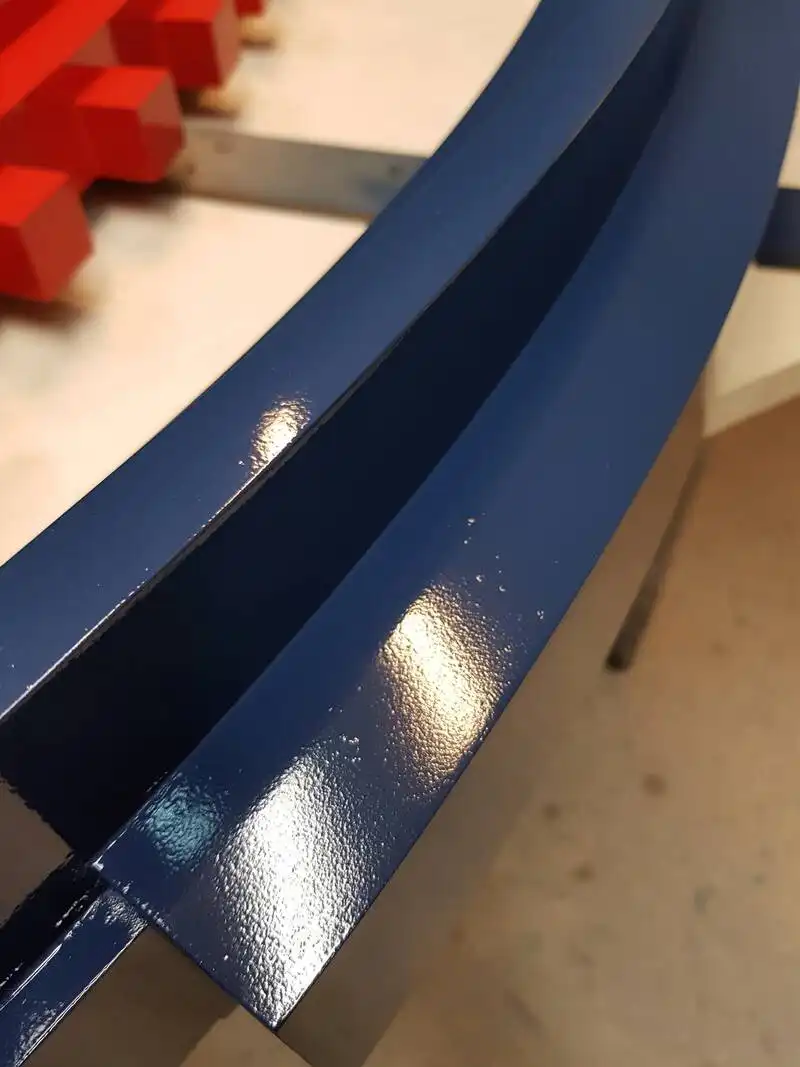 Pierścień do salonu Bosch-Rexroth – zegar close blue2