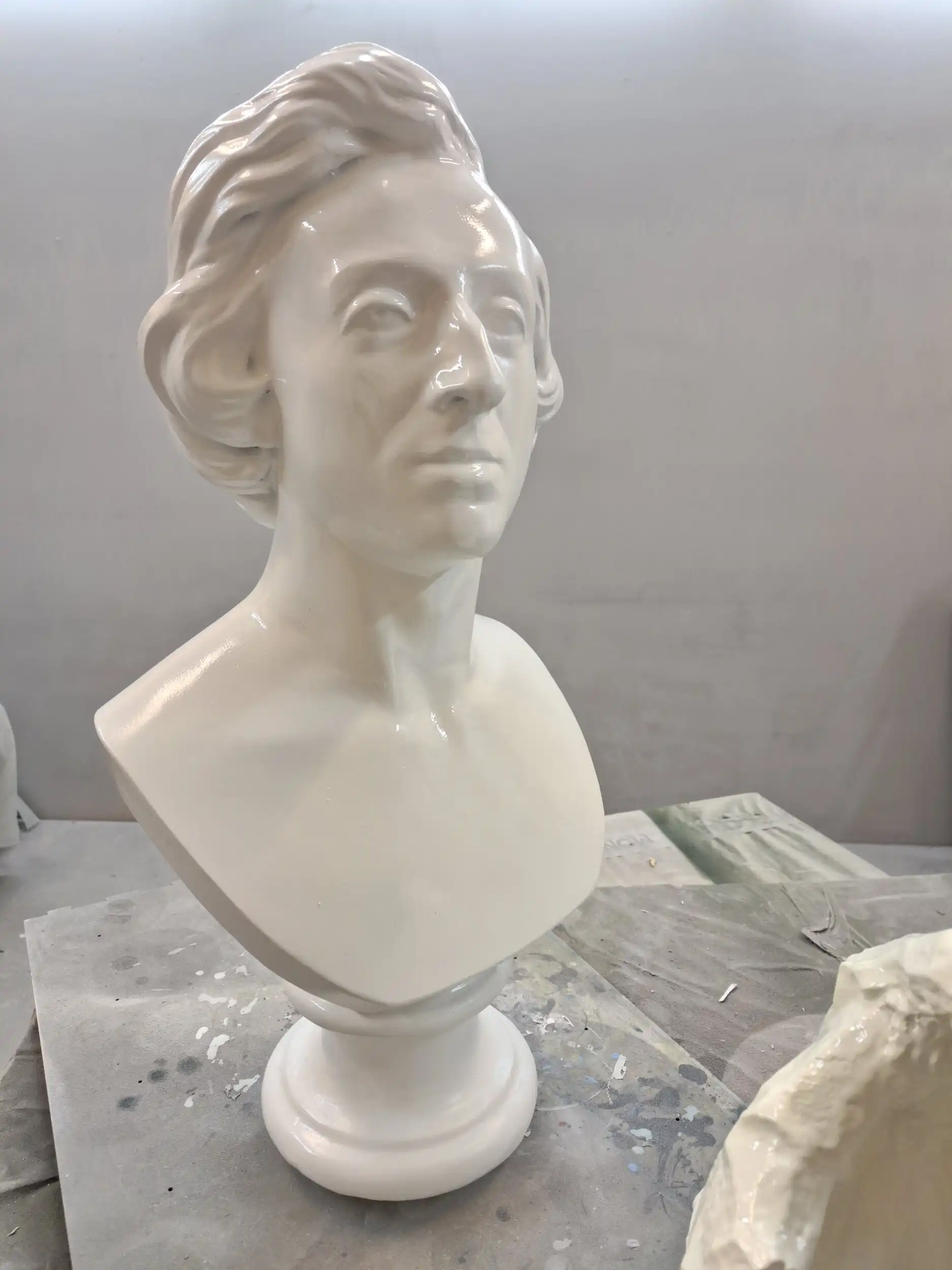 Drukowane w 3D popiersie Chopina