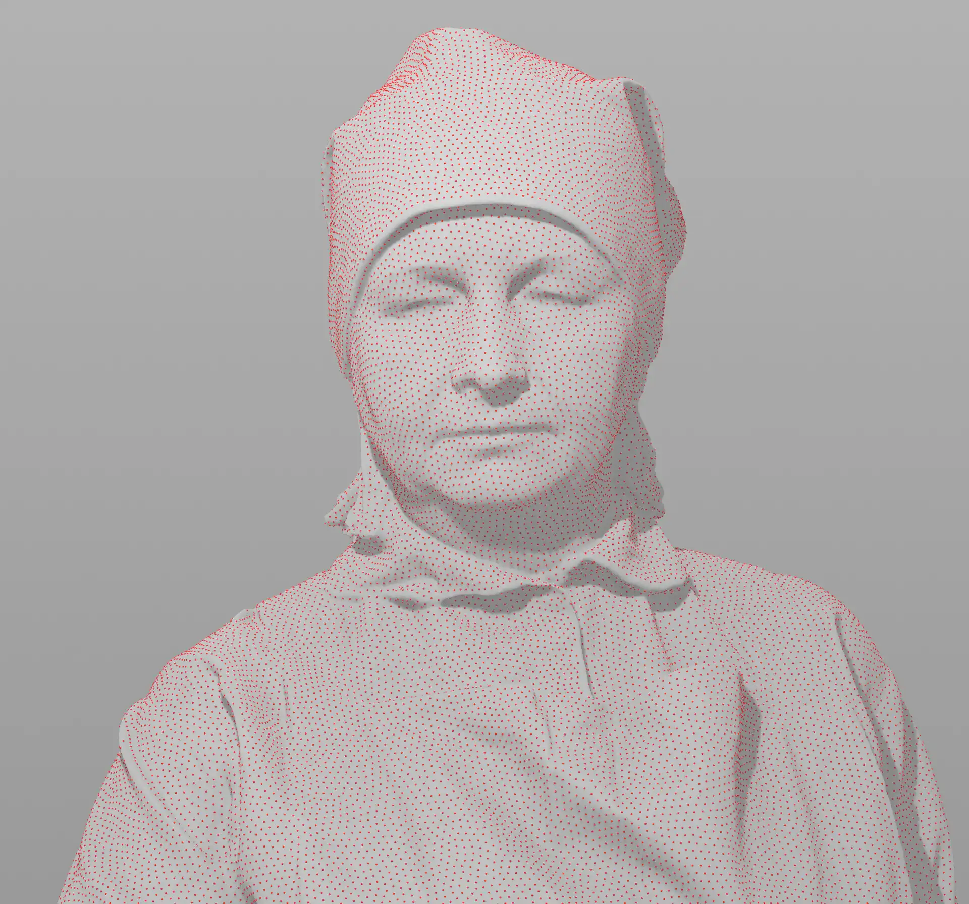 Muzeum historyczne w Lubinie – sanitariuszka mesh