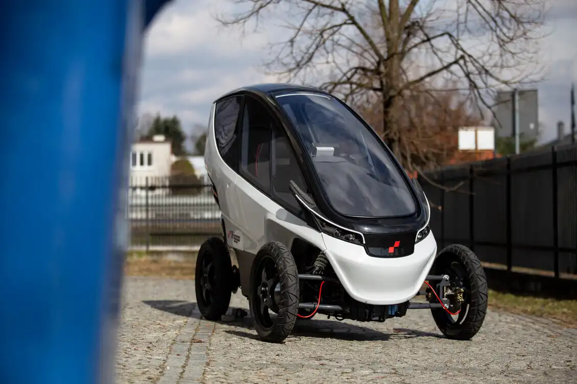 Drukowana karoseria pojazdu Triggo – triggo 01